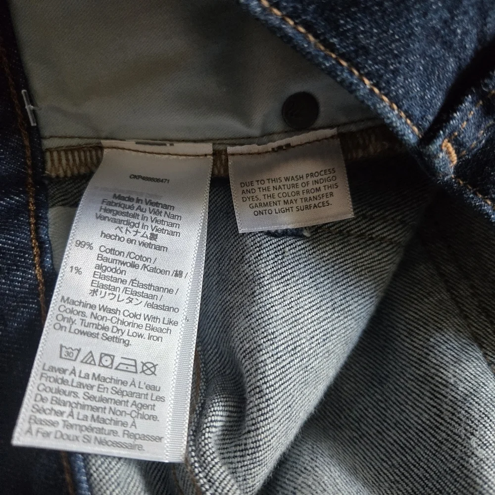 New Madewell The '90s Straight High Rise Norman Wash Jeans Size 28 NWT - Picture 11 of 11